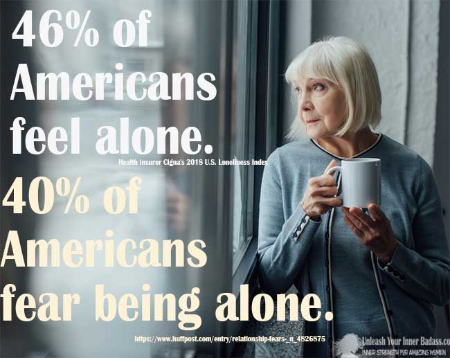 46% of Americans feel alone